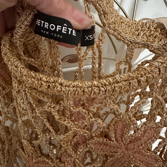 RETROFETE
Serafina Dress - xs/s -Color: Almond Lurex - Picture 9 of 9